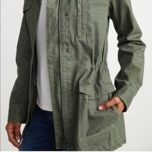 Marine Layer Utility Jacket Olive Green Size Medium